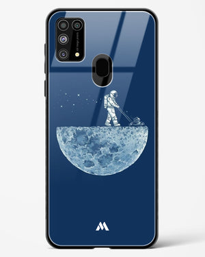 Moonscaping Glass Case Phone Cover-(Samsung)