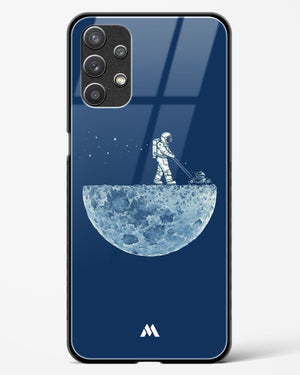 Moonscaping Glass Case Phone Cover-(Samsung)