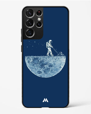 Moonscaping Glass Case Phone Cover-(Samsung)