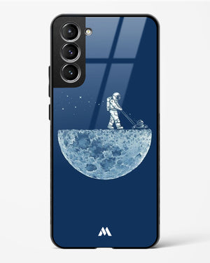 Moonscaping Glass Case Phone Cover-(Samsung)