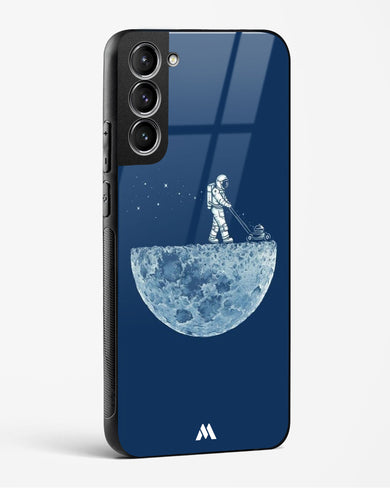 Moonscaping Glass Case Phone Cover-(Samsung)