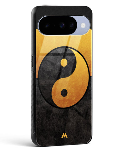 Yin Yang in Gold Glass Case Phone Cover (Google)