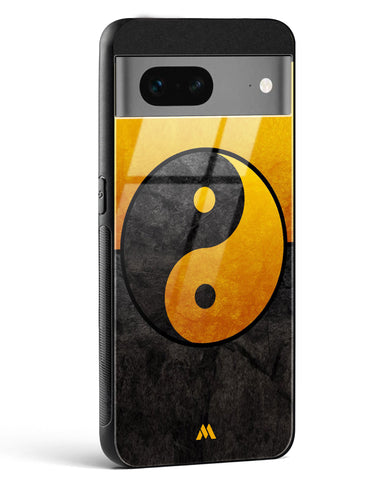 Yin Yang in Gold Glass Case Phone Cover (Google)