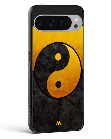 Yin Yang in Gold Glass Case Phone Cover (Google)