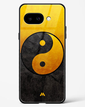 Yin Yang in Gold Glass Case Phone Cover (Google)