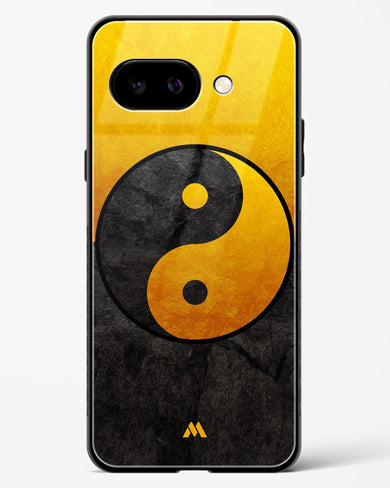 Yin Yang in Gold Glass Case Phone Cover (Google)