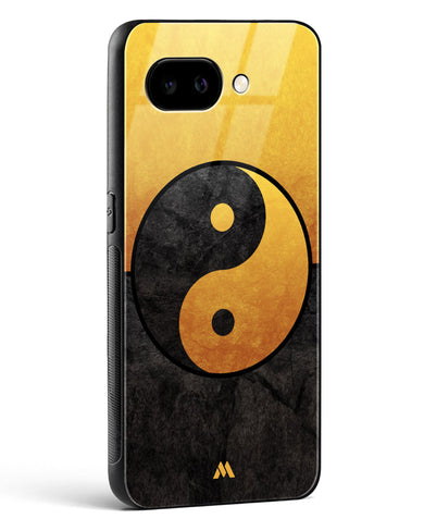 Yin Yang in Gold Glass Case Phone Cover (Google)