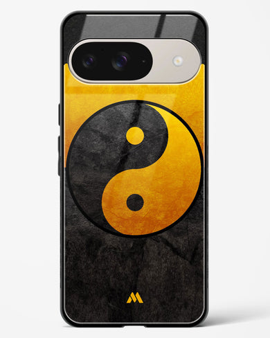 Yin Yang in Gold Glass Case Phone Cover (Google)