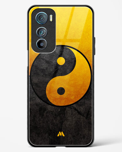 Yin Yang in Gold Glass Case Phone Cover (Motorola)