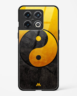 Yin Yang in Gold Glass Case Phone Cover-(OnePlus)