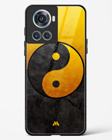 Yin Yang in Gold Glass Case Phone Cover (OnePlus)