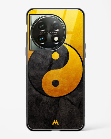 Yin Yang in Gold Glass Case Phone Cover (OnePlus)