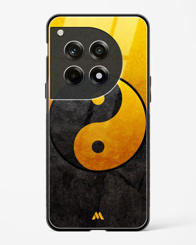 Yin Yang in Gold Glass Case Phone Cover (OnePlus)