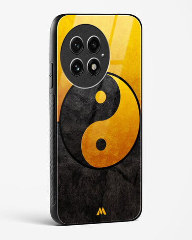 Yin Yang in Gold Glass Case Phone Cover (OnePlus)