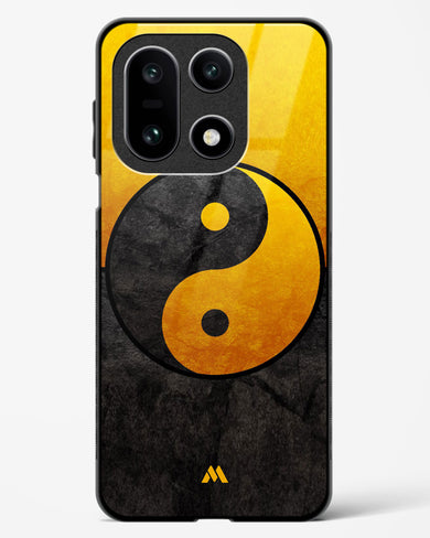 Yin Yang in Gold Glass Case Phone Cover (OnePlus)