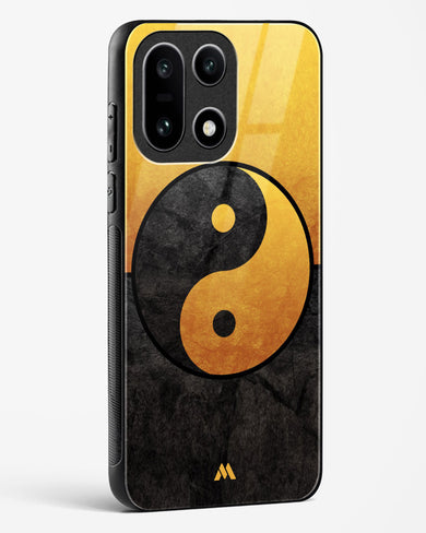 Yin Yang in Gold Glass Case Phone Cover (OnePlus)