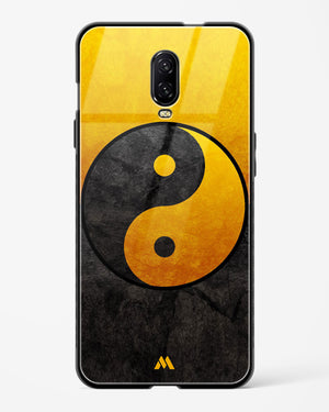 Yin Yang in Gold Glass Case Phone Cover (OnePlus)