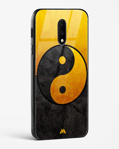 Yin Yang in Gold Glass Case Phone Cover (OnePlus)