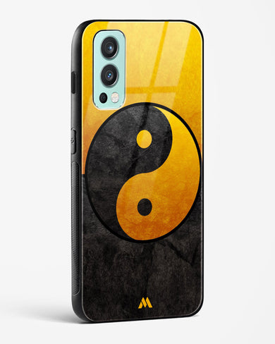 Yin Yang in Gold Glass Case Phone Cover (OnePlus)