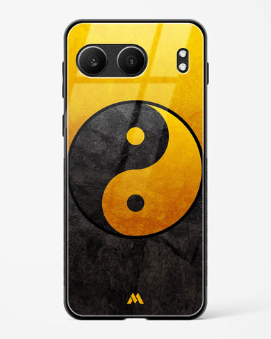 Yin Yang in Gold Glass Case Phone Cover (OnePlus)