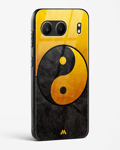 Yin Yang in Gold Glass Case Phone Cover (OnePlus)