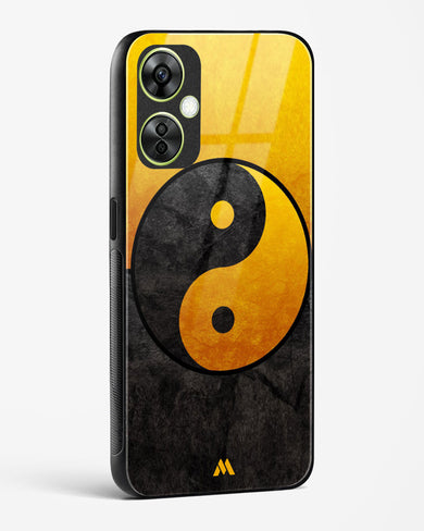 Yin Yang in Gold Glass Case Phone Cover (OnePlus)