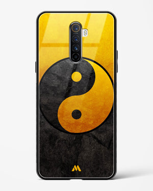 Yin Yang in Gold Glass Case Phone Cover (Oppo)