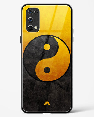 Yin Yang in Gold Glass Case Phone Cover-(Realme)