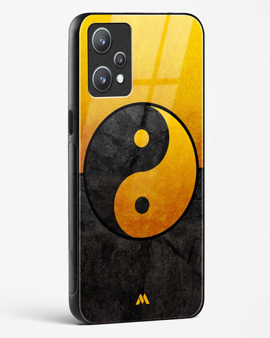 Yin Yang in Gold Glass Case Phone Cover-(Realme)