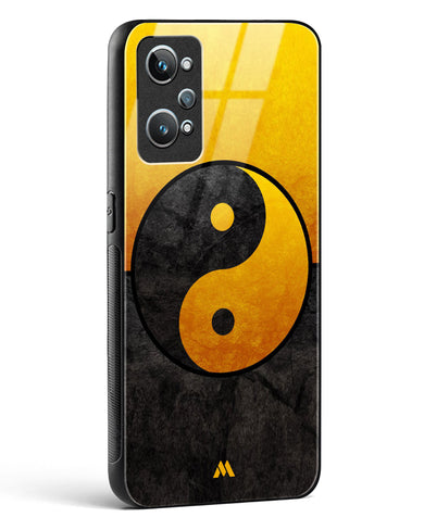 Yin Yang in Gold Glass Case Phone Cover (Realme)