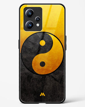 Yin Yang in Gold Glass Case Phone Cover (Realme)