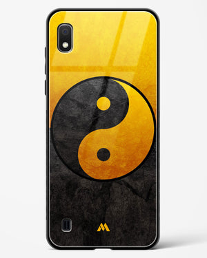 Yin Yang in Gold Glass Case Phone Cover (Samsung)