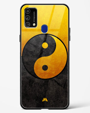 Yin Yang in Gold Glass Case Phone Cover (Samsung)