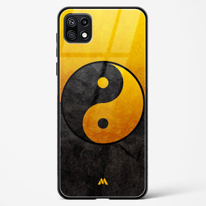 Yin Yang in Gold Glass Case Phone Cover (Samsung)