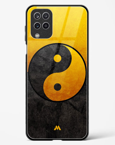 Yin Yang in Gold Glass Case Phone Cover (Samsung)
