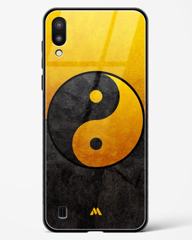 Yin Yang in Gold Glass Case Phone Cover-(Samsung)