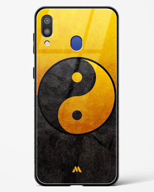 Yin Yang in Gold Glass Case Phone Cover (Samsung)