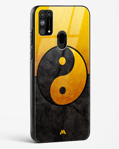 Yin Yang in Gold Glass Case Phone Cover (Samsung)