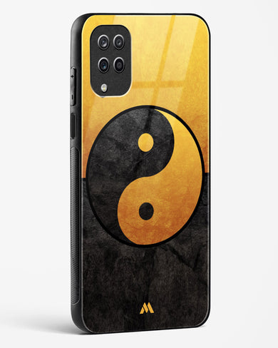 Yin Yang in Gold Glass Case Phone Cover (Samsung)