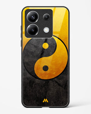 Yin Yang in Gold Glass Case Phone Cover (Xiaomi)