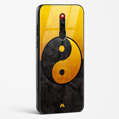 Yin Yang in Gold Glass Case Phone Cover (Xiaomi)