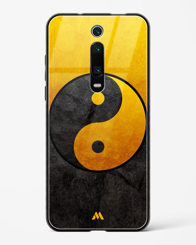 Yin Yang in Gold Glass Case Phone Cover (Xiaomi)
