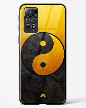 Yin Yang in Gold Glass Case Phone Cover (Xiaomi)