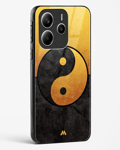 Yin Yang in Gold Glass Case Phone Cover (Xiaomi)