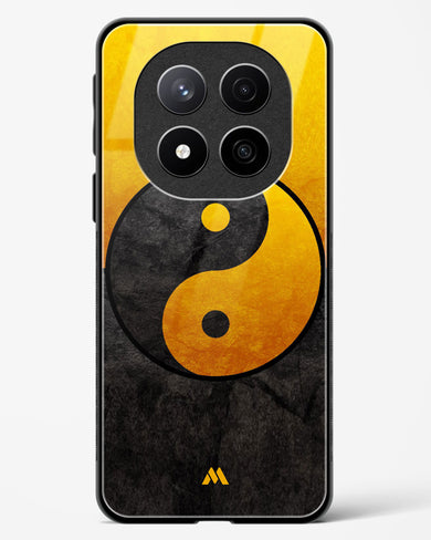 Yin Yang in Gold Glass Case Phone Cover (Xiaomi)