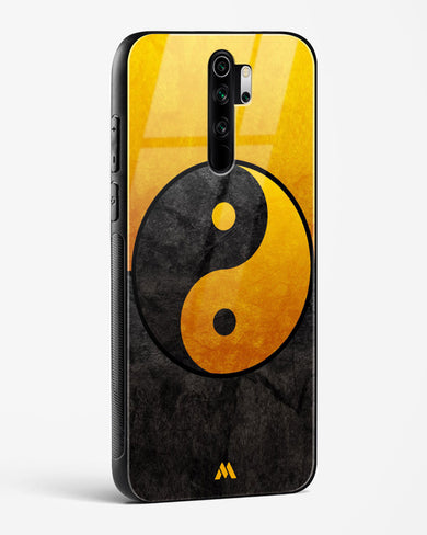 Yin Yang in Gold Glass Case Phone Cover-(Xiaomi)