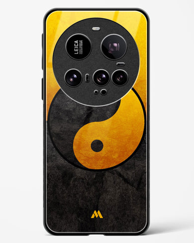 Yin Yang in Gold Glass Case Phone Cover (Xiaomi)