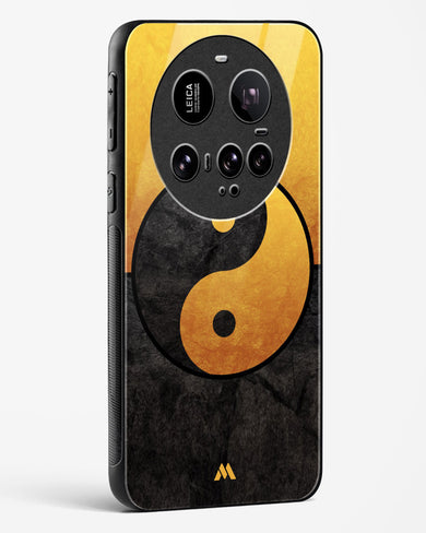 Yin Yang in Gold Glass Case Phone Cover (Xiaomi)