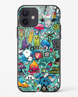 Dang this Background Glass Case Phone Cover (Apple)