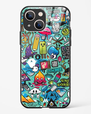 Dang this Background Glass Case Phone Cover (Apple)